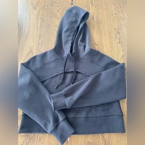 Lululemon hoodie with cutout detail